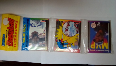 Wax, baseballcard, Baseball, rookie