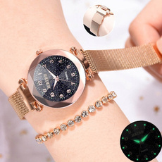 starryskywatch, DIAMOND, gold, Bracelet Watch
