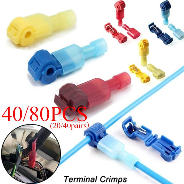 4080pcsset Scotch Lock Quick Splice Connector Terminals Assortment Kit Wire Connectors Fully 