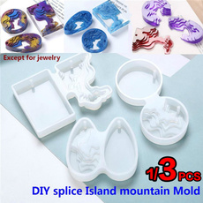 Mountain, splicemold, Flowers, Jewelry