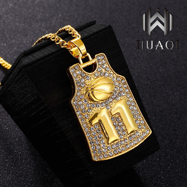 number 11 gold chain