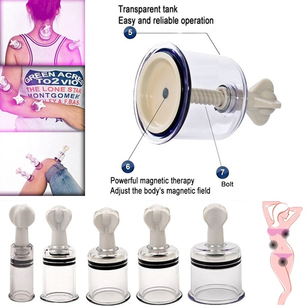 1PC Body Nipple Sucker Massage Breast Pump Exercise Stimulator