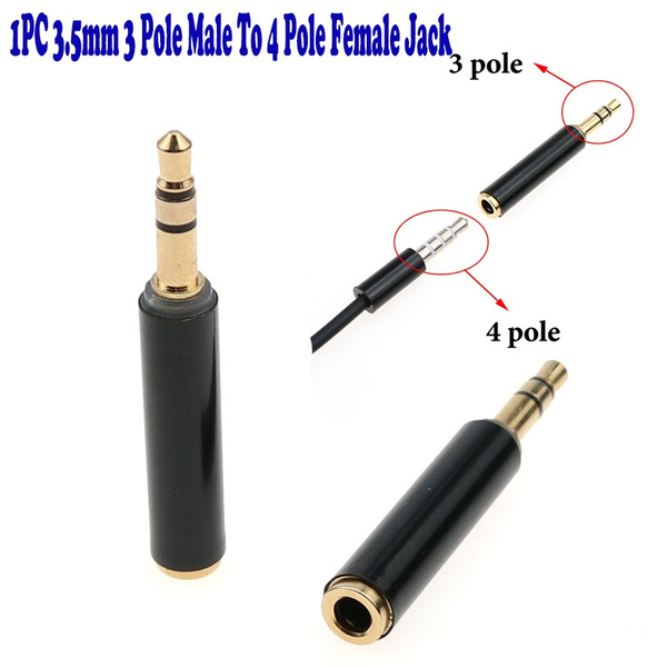 3.5 mm 4 discount pole jack plug