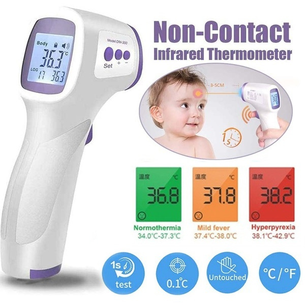 Infrared Digital Non Contact Adult Baby Temperature Body Forehead Thermometer 
