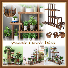 flowerdisplayholder, woodenstand, Plants, multitierstand