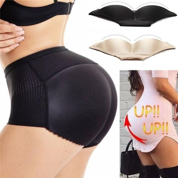 Women Body Shaper Butt Lifter Pantie Boyshorts Underwear Butt Padded  Underwear for Dresses Hip Enhancer Panties