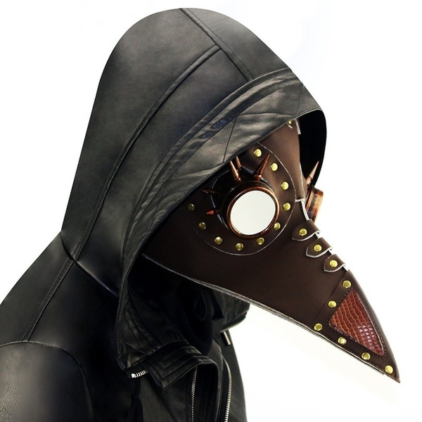 Vintage Steampunk Plague Doctor Beak caps Gothic Halloween Crow Clown Devil Masks Party Headgear Anime Cosplay Horror Scary Costumes | Wish Vintage Steampunk Plague Doctor Beak caps Gothic Halloween Crow Clown Devil Masks Party Headgear Anime Cosplay Horror Scary Costumes | Wish