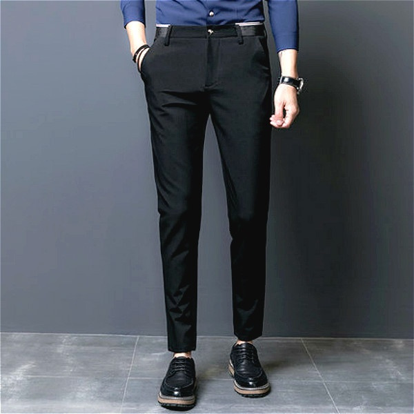 Formal Trousers Navy Pants OfficeFormal Trousers Casual Work Dress Pant Waist 