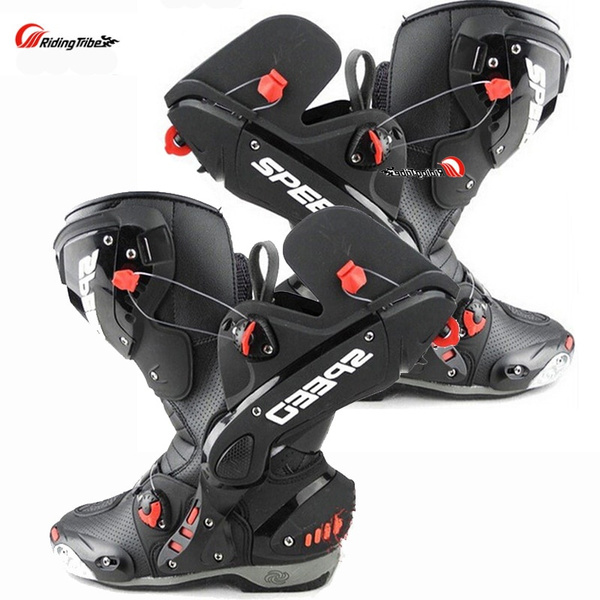 speed motorcycle boots