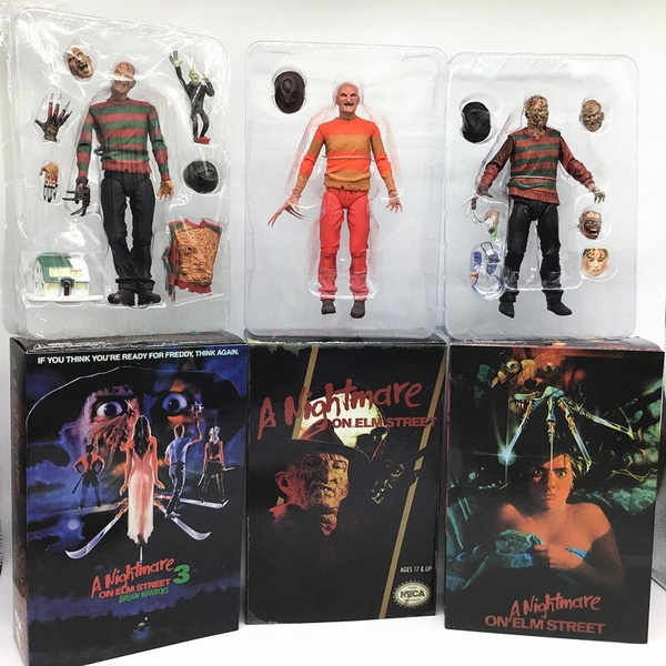 NECA A Nightmare on Elm Street Ultimate Freddy Krueger 7 PVC Action Figure  Box