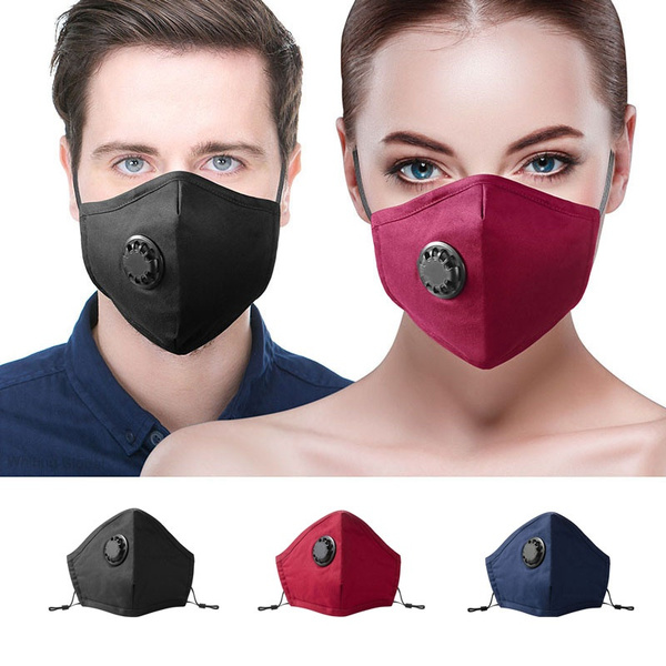 1PC Multi Color Mask Dust Mask Anti Pollution Mask PM2.5 Can Be Washed  Reusable Pollen Masks Cotton Mouth Mask for Men Women, Wish