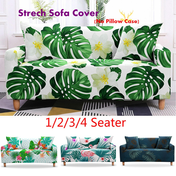 1/2/3/4/ Seat Slipcovers Sofa Cover Cotton Elastic Sofa Cover for