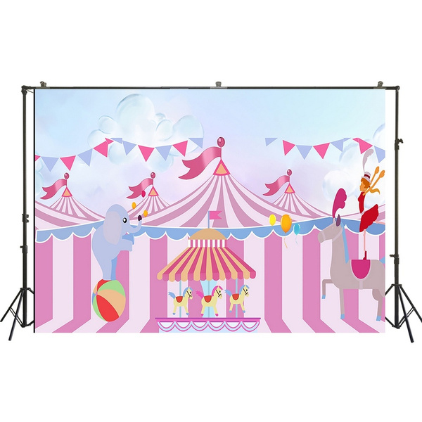 Photo Backgrounds Vinyl Photography Background Circus Tent Grande Wheel Child Birthday Decor for Studio Photo-8x6FT Photo Backgrounds Vinyl Photography Background Circus Tent Grande Wheel Child Birthday Decor for Studio Photo-8x6FT
