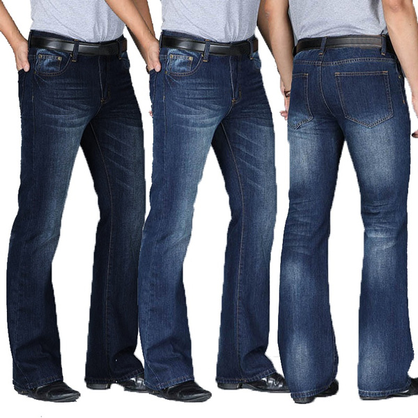 mens flared jeans