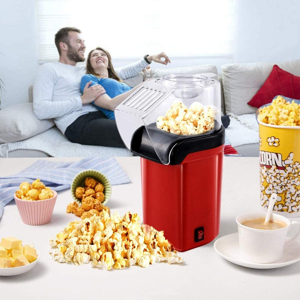Household Small Hot Air Popcorn Maker Electric Popcorn Popper for