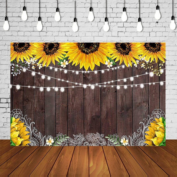 wood banner birthday bridal baby shower wedding Party Backdrop ...