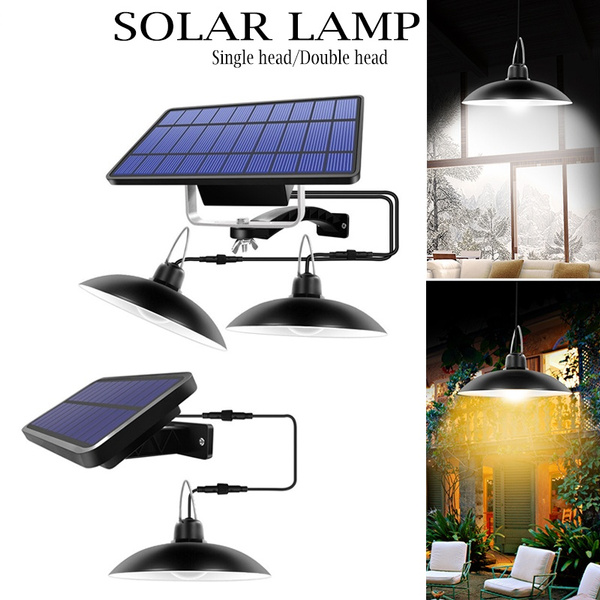 Solar Pendant Light Outdoor Indoor Hanging Powered Shed Lights Waterproof Decoration Lamp For Barn Farm Garden Yard Patio Wish Barn Farm Garden Yard Patio, Large Hanging Solar Lights Outdoor