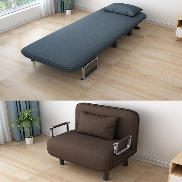 Convertible sofa bed foldable sofa chair with armrest 2024 sleeper couch sofa fold out bed