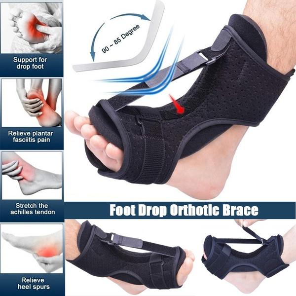 Foot Drop Orthosis Brace Ankle Support Plantar Fasciitis Ankle Achilles Strap 