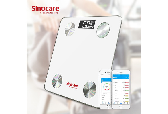 Sinocare Scales Hot Sales 180kg CE RoHS Digital Body Composition Scale  Bathroom Smart Body Fat Scale - China Sinocare Scales and Electronic  Weighing Scale