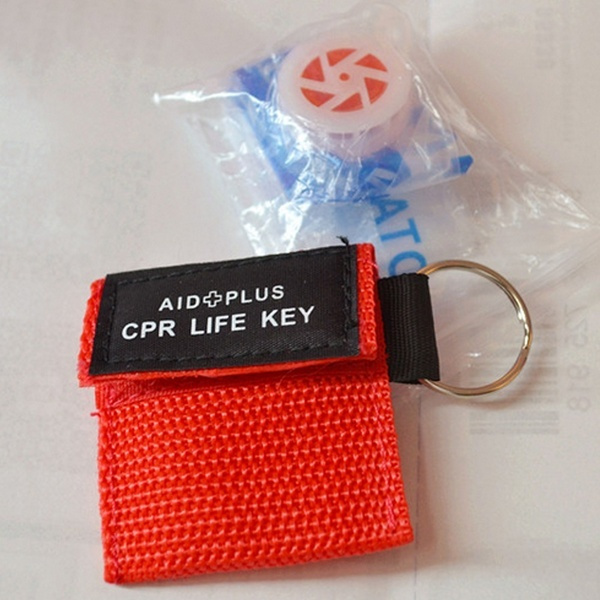 Disposable CPR Mask Keychain