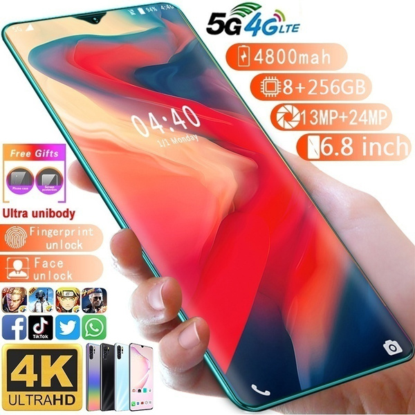 2020 New P30 Pro 8+256 GB 6.8 inch Large Screen Unlocked HD (International Variant/US Compatible LTE,Factory Sales, Fast | Wish