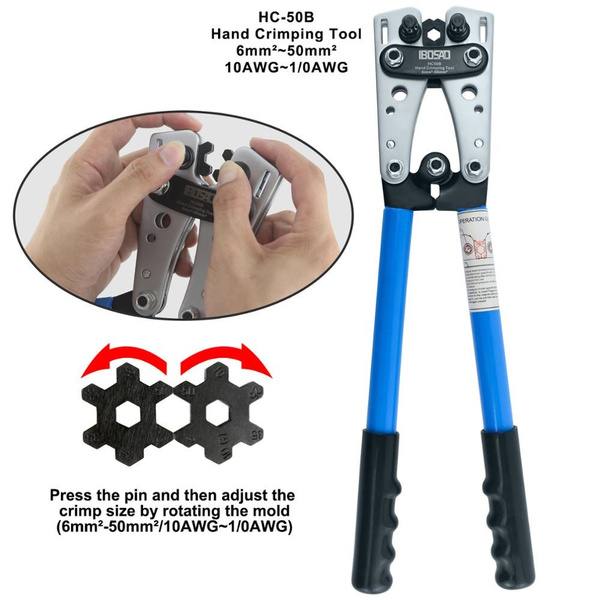 HX-50B COPPER TUBE TERMINAL CRIMPING TOOL CRIMPING PILER crimping tools ...