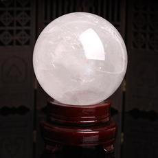 whitecrystalball, crystalhealingball, quartz, polished