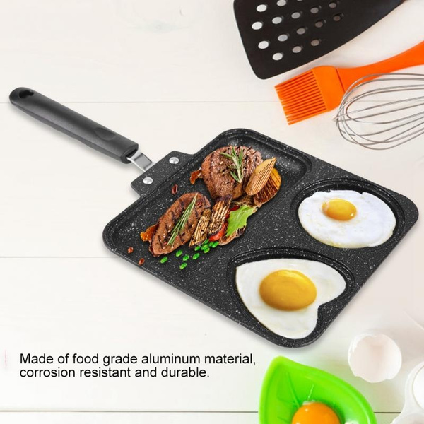 Divided Frying Pan Grill Pan Non Stick Egg Pans Fried Egg Pan