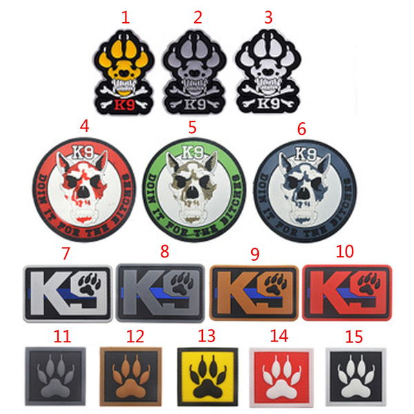 PVC PATCH POLICE K9/ POLICE K9 UNIT