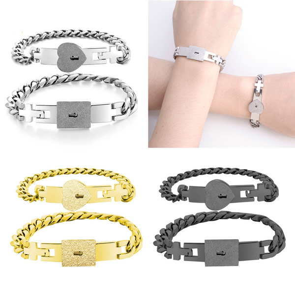 🔥Orfila Couple Bracelet Key Love Lock Bracelet COD | Lazada PH