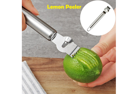  HAKIDZEL 2Pcs grape peeler lemon peeler home tools grape skin peeler  grape peeling tool lemon accessory fruit peeler with handle peeled  Accessories small tools stainless steel and abs: Home & Kitchen