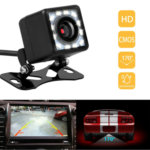 Waterproof Car Backup Camera 170 Degree Wide Angle Car Rear View