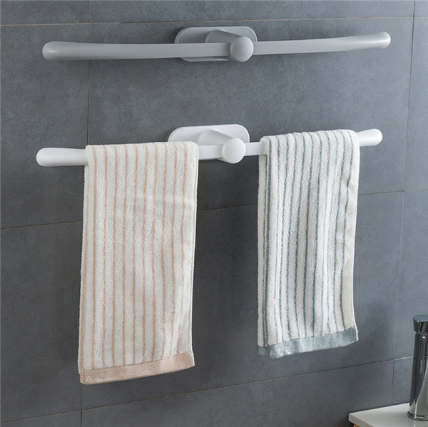 Self-Adhesive Towel Rod Bathroom Accessories Towel Bar Rack Towel