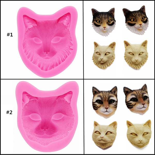 Cat Head Ice Mold