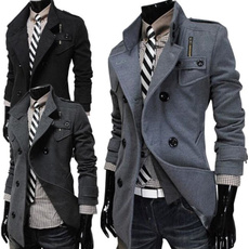 Casual Jackets, Fashion, Winter, wool coat