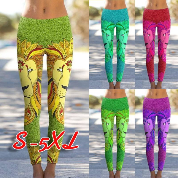 S-5XL Casual Yoga Pants Women Long 