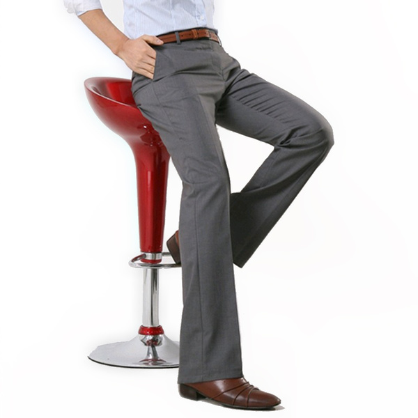 flared smart trousers