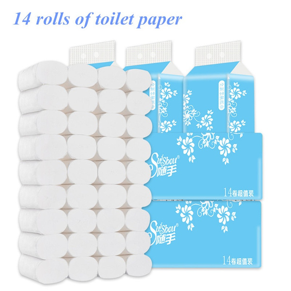 Mega toilet paper roll Great Value Everyday Soft Toilet Paper Roll, 14
