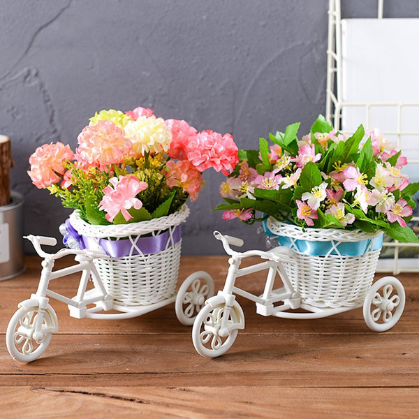 flower basket bicycle