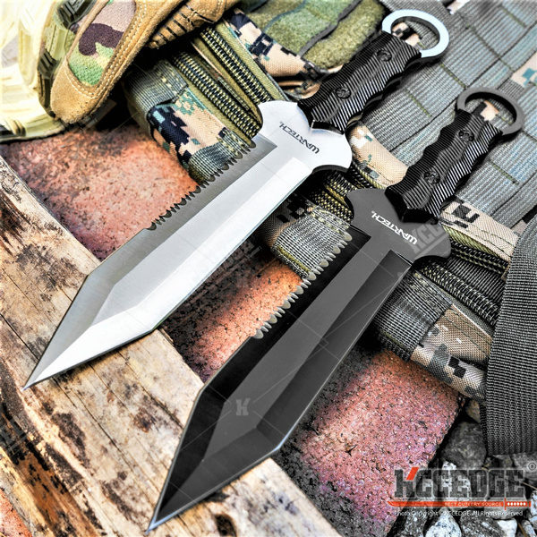 Tactical Knife Hunting Knife Survival Knife 14 Inch Fixed Blade Knife ...