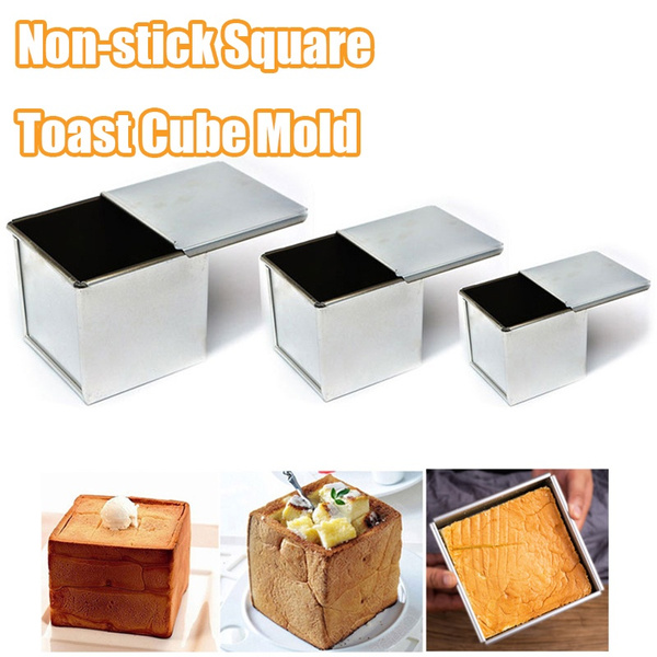 Details about   Aluminum French Bread Mold Loaf Pan Round Shape Toast Box Mold 305*112*85mm USA 