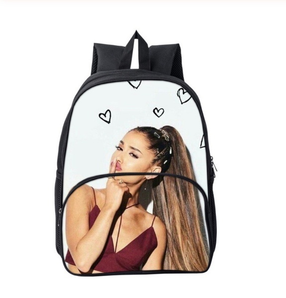 Legacy Vloeibaar nakomelingen Famous Singers Ariana Grande Backpacks for Girls Boys Students Campus  BackPack Outdoor Leisure Travel Backpack | Wish