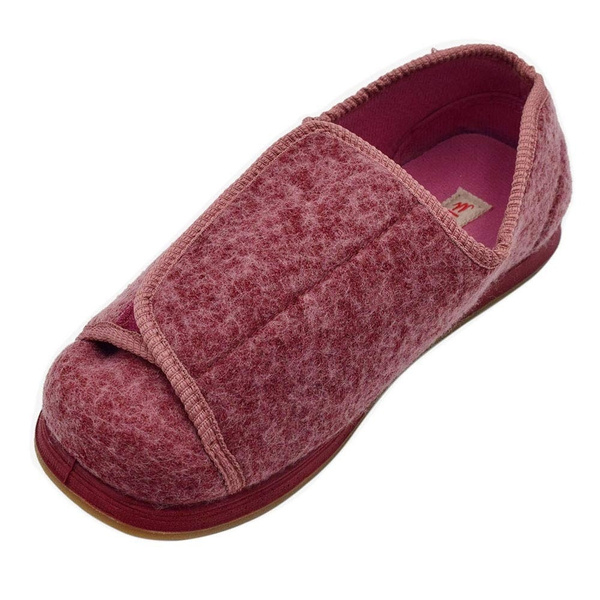 Women's diabetic slippers extra on sale wide