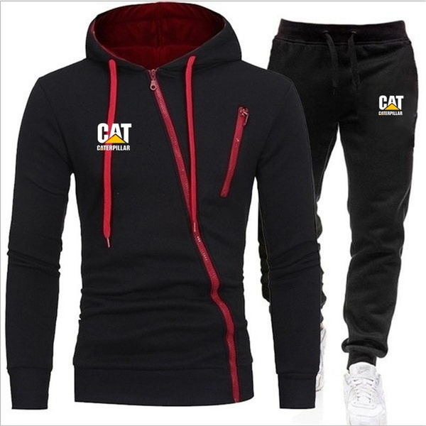 2020 Chándales de hombre Ropa deportiva de primavera Conjunto de hombres  Outwear Sudadera con capucha + Pantalones de chándal Conjuntos de 2 piezas  Patrón Plus Size 4XL Ropa de deporte | Wish