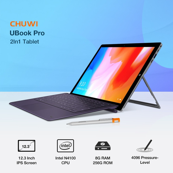 2020 CHUWI UBook Pro 12.3 Inch Intel N4100 Win10 Quad Core 8G RAM