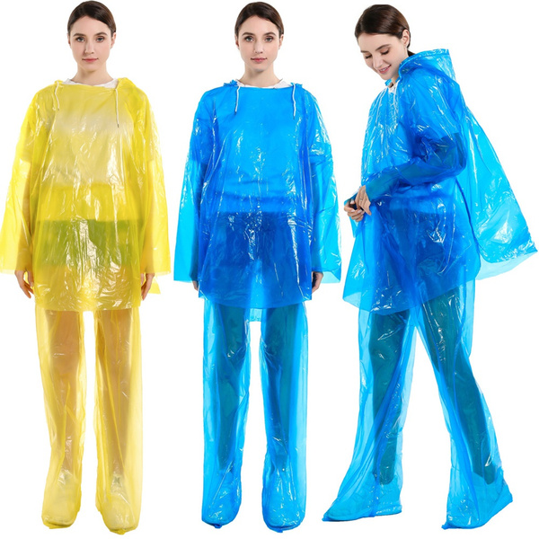 Disposable hot sale rain suit