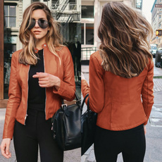 ファッション, Blazer, leather, Coat