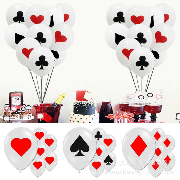 Poker Game Casino Party Decorations Playing Card Theme Party