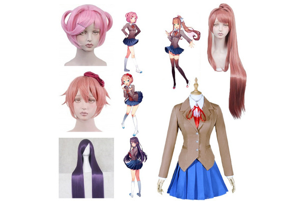 monika wig doki doki